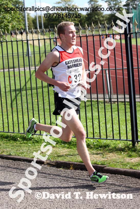 Senior men, Northern Road Relays, Blackpool. Photo: David T. Hewitson/Sports for All Pics